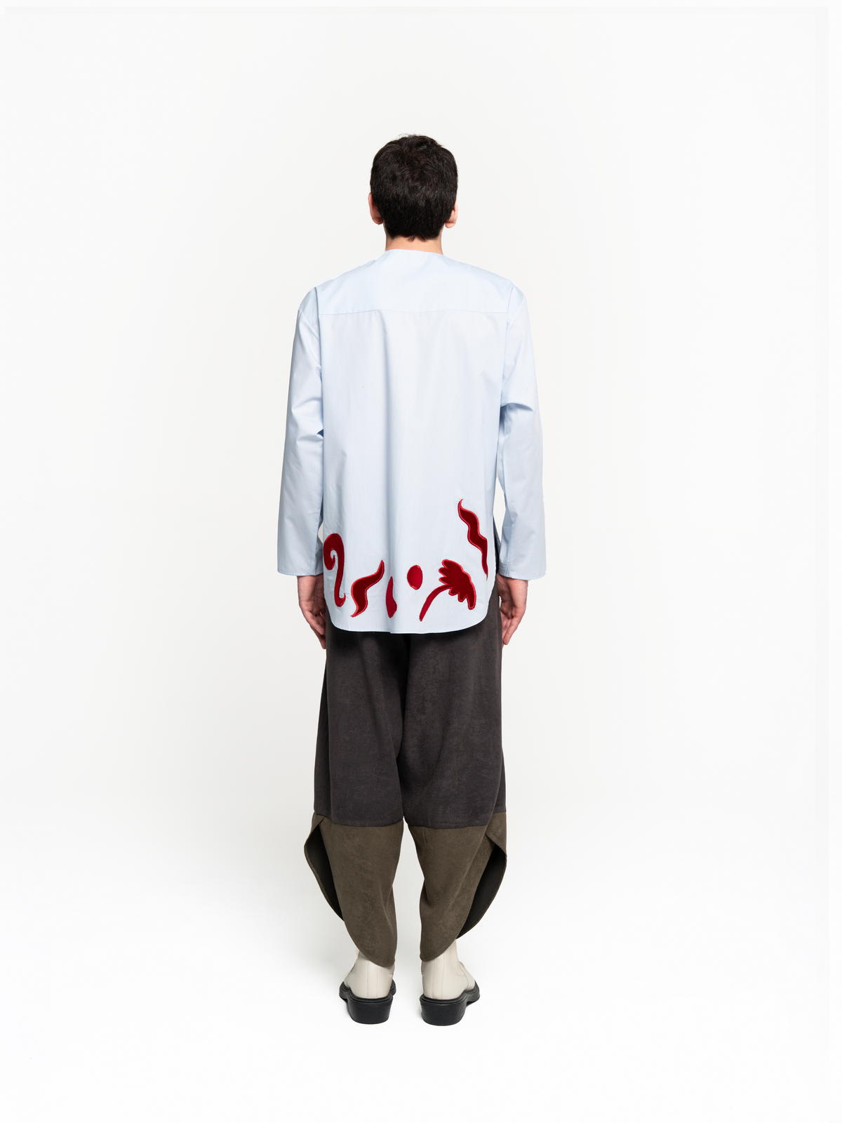 Loose Patchwork Shirt