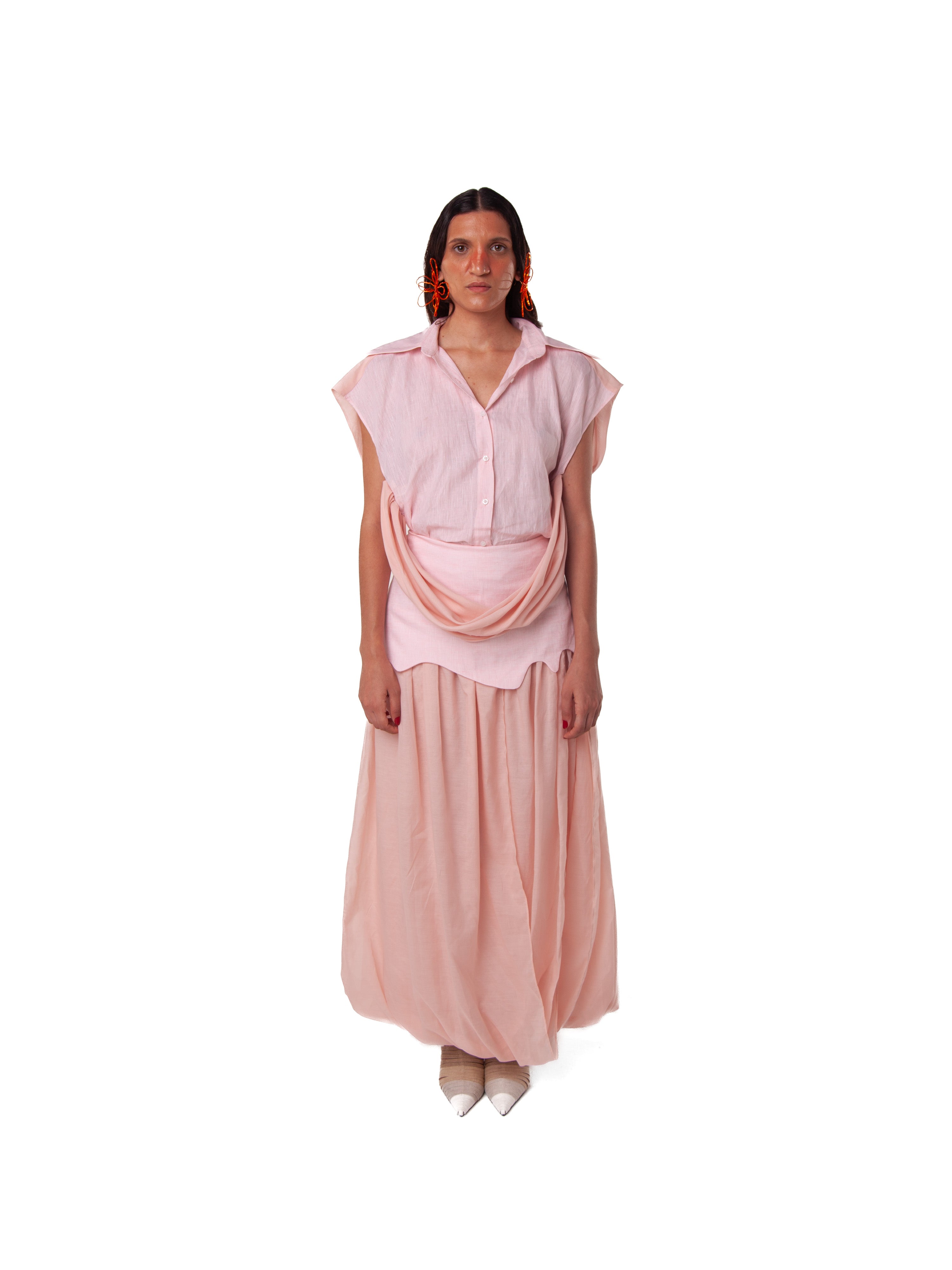 Face Loop Skirt - Pink