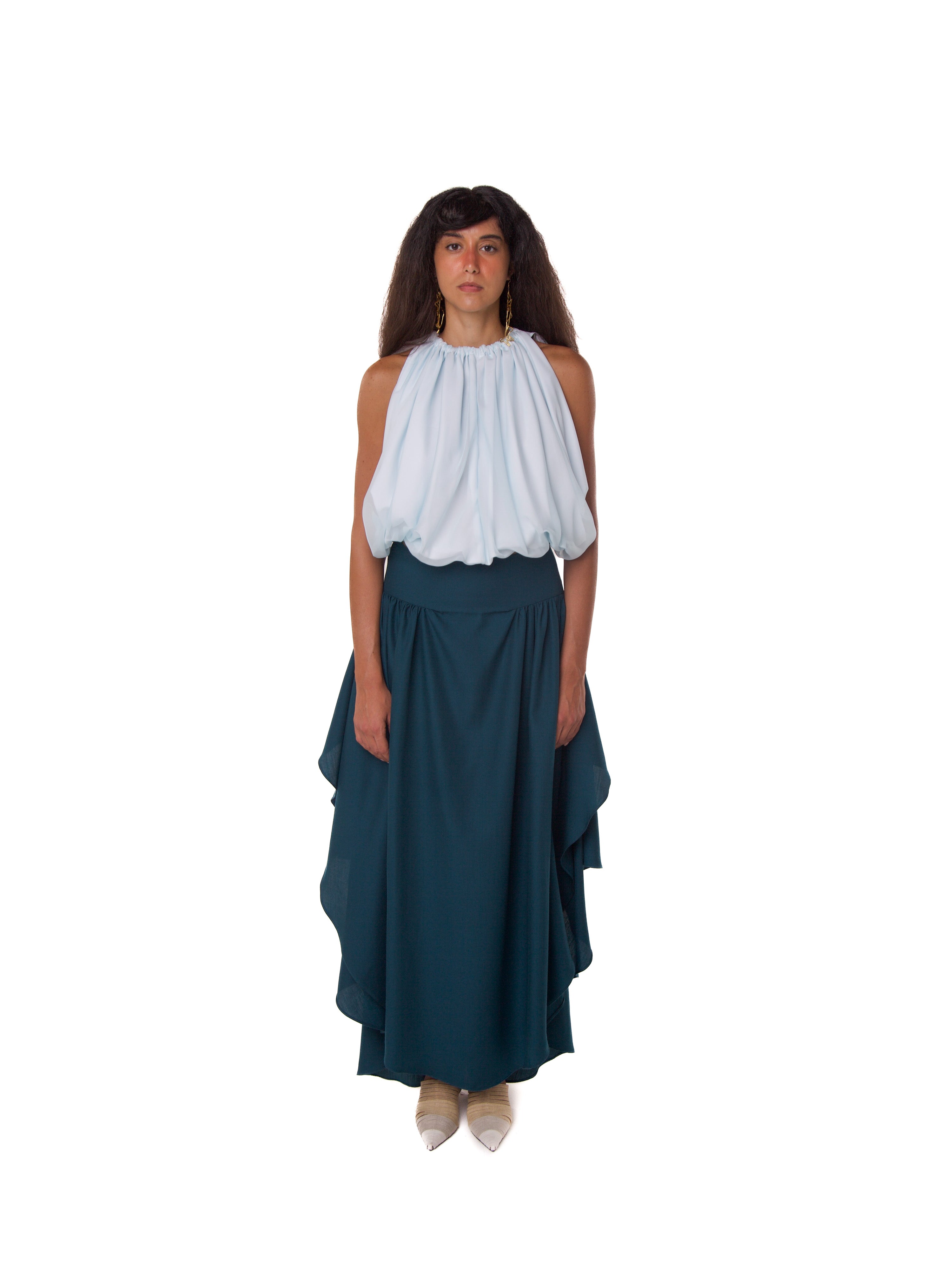 Fin Drape Skirt