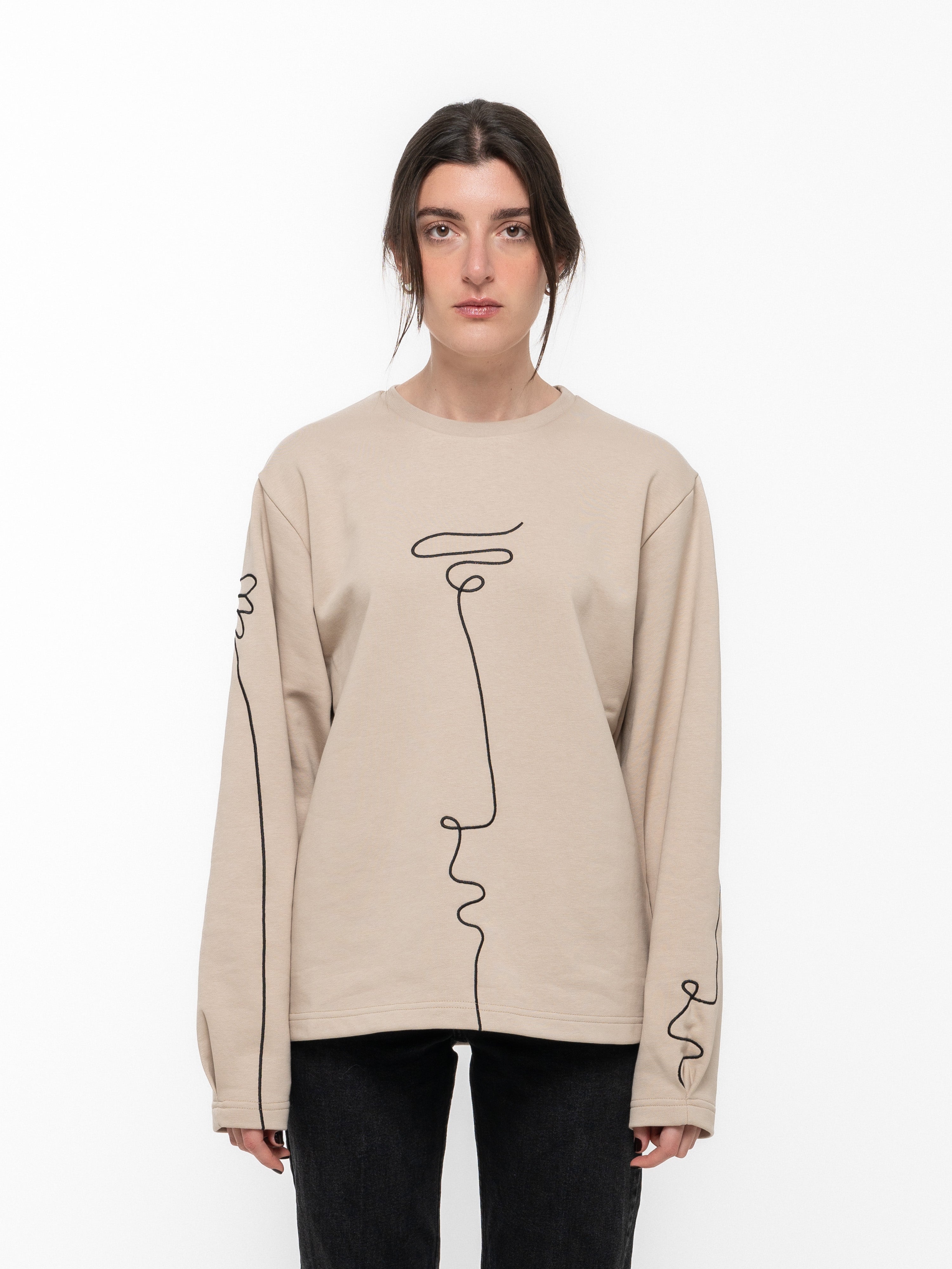 Signature Sweatshirt - Beige
