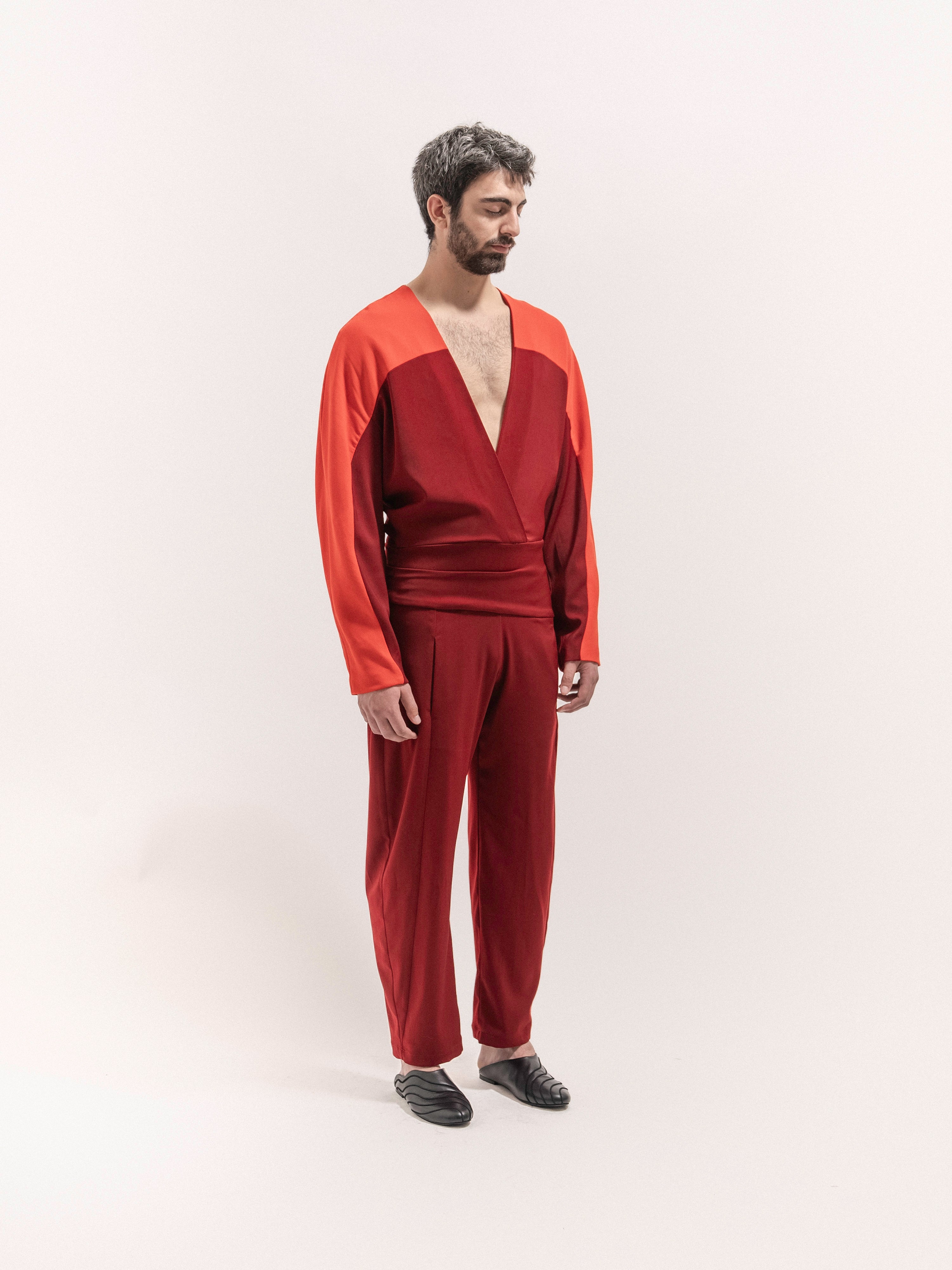Color Blocking Jumpsuit