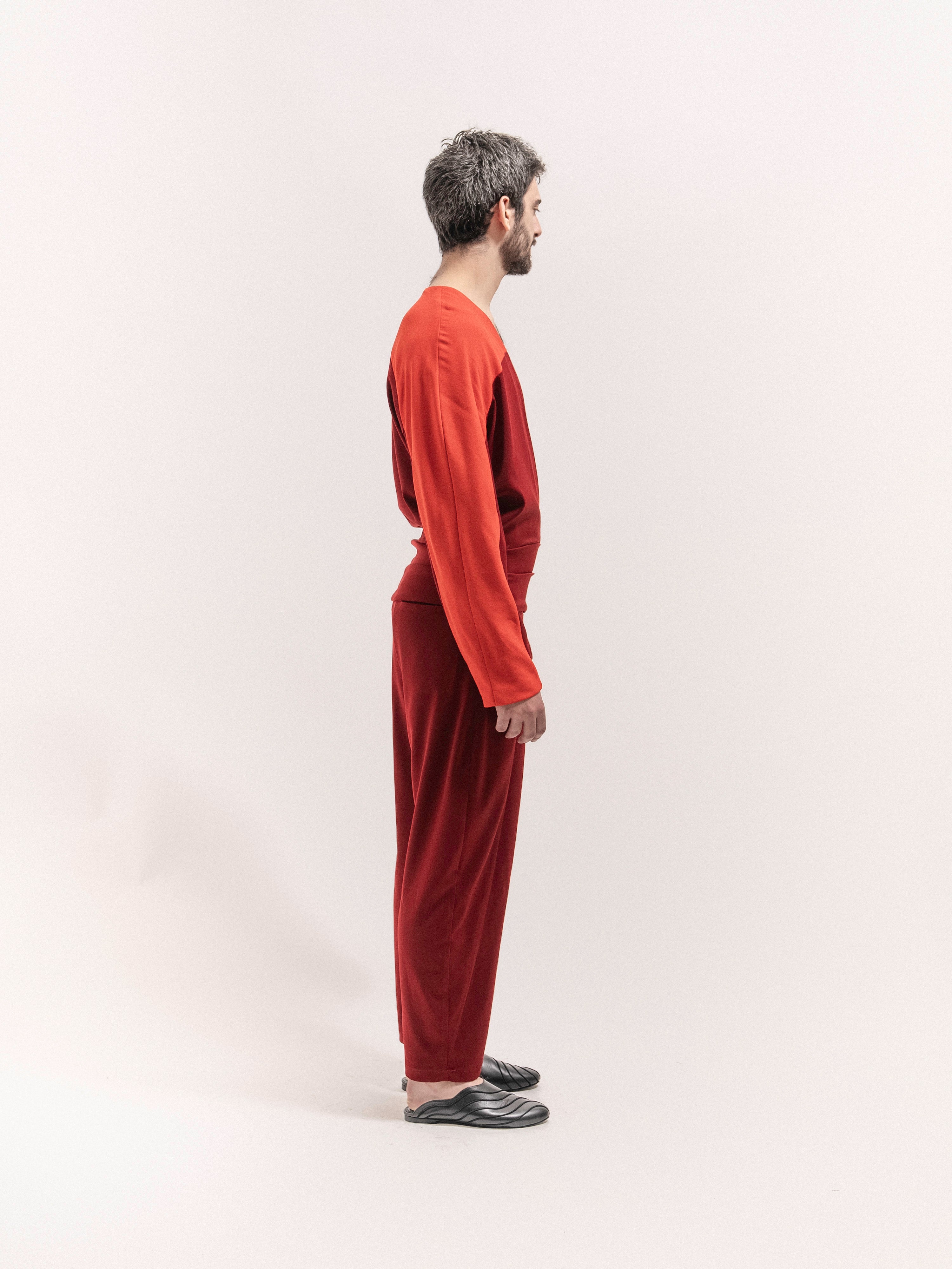 Color Blocking Jumpsuit