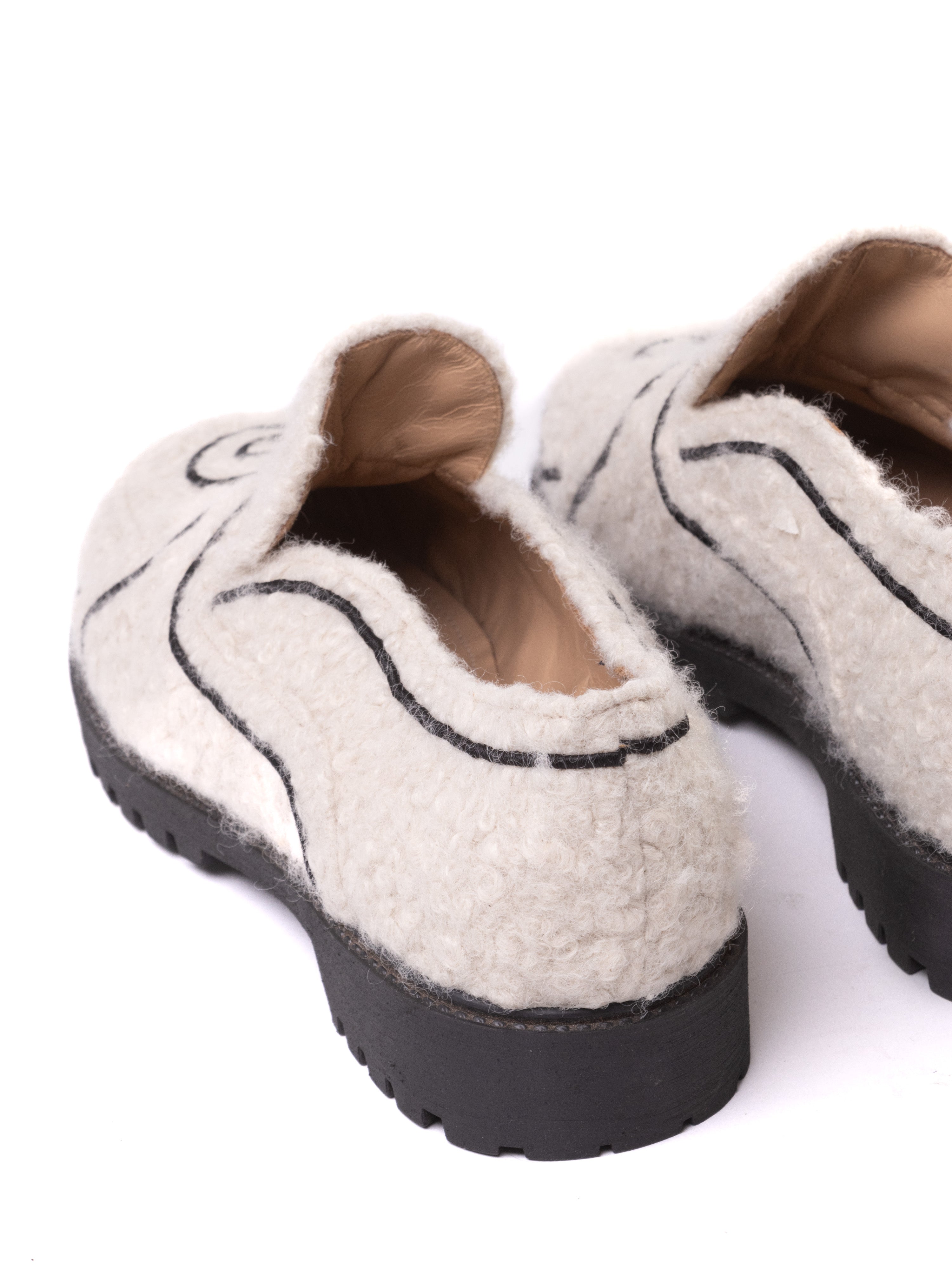 Felt Loafers