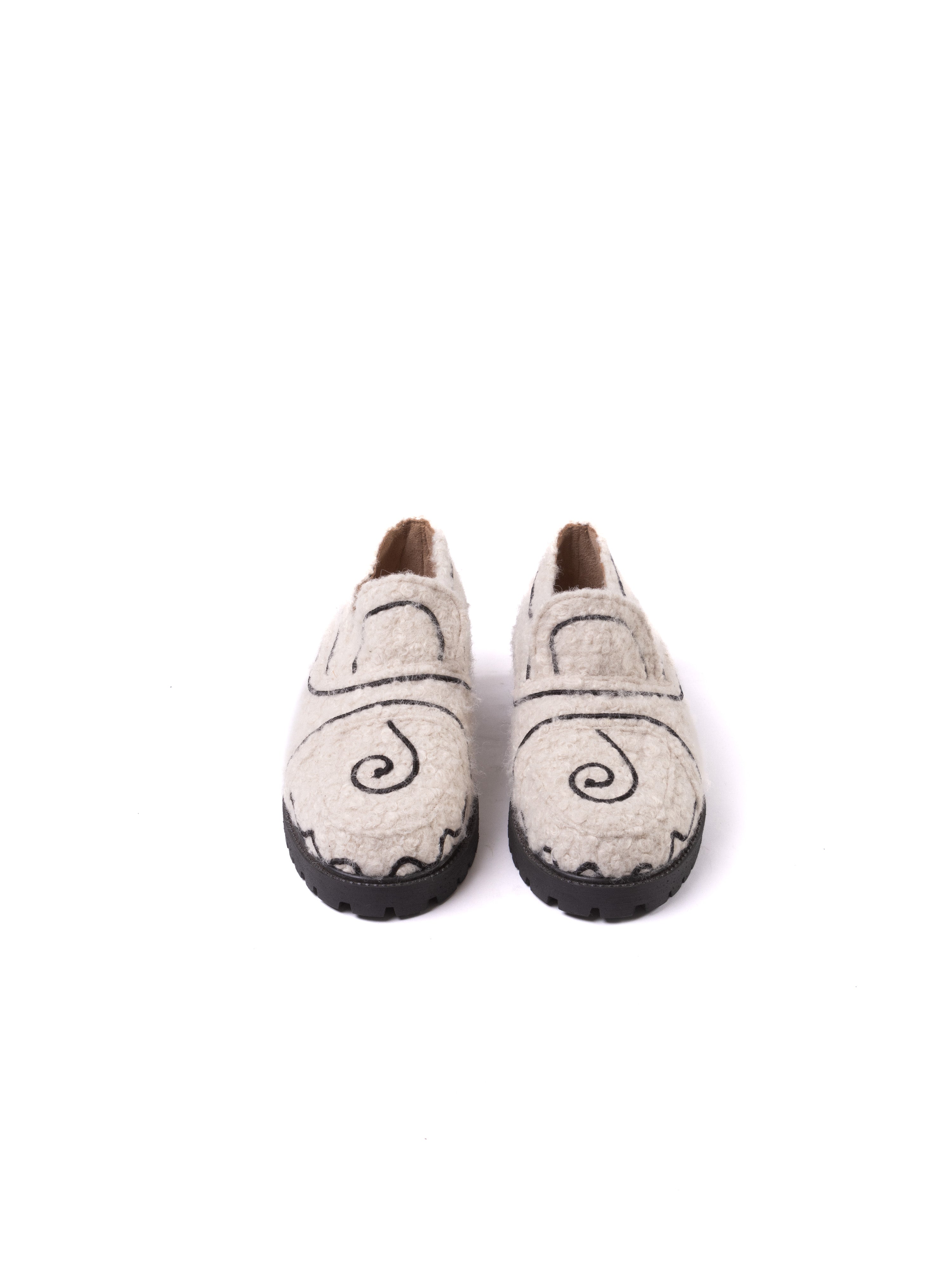 Felt Loafers