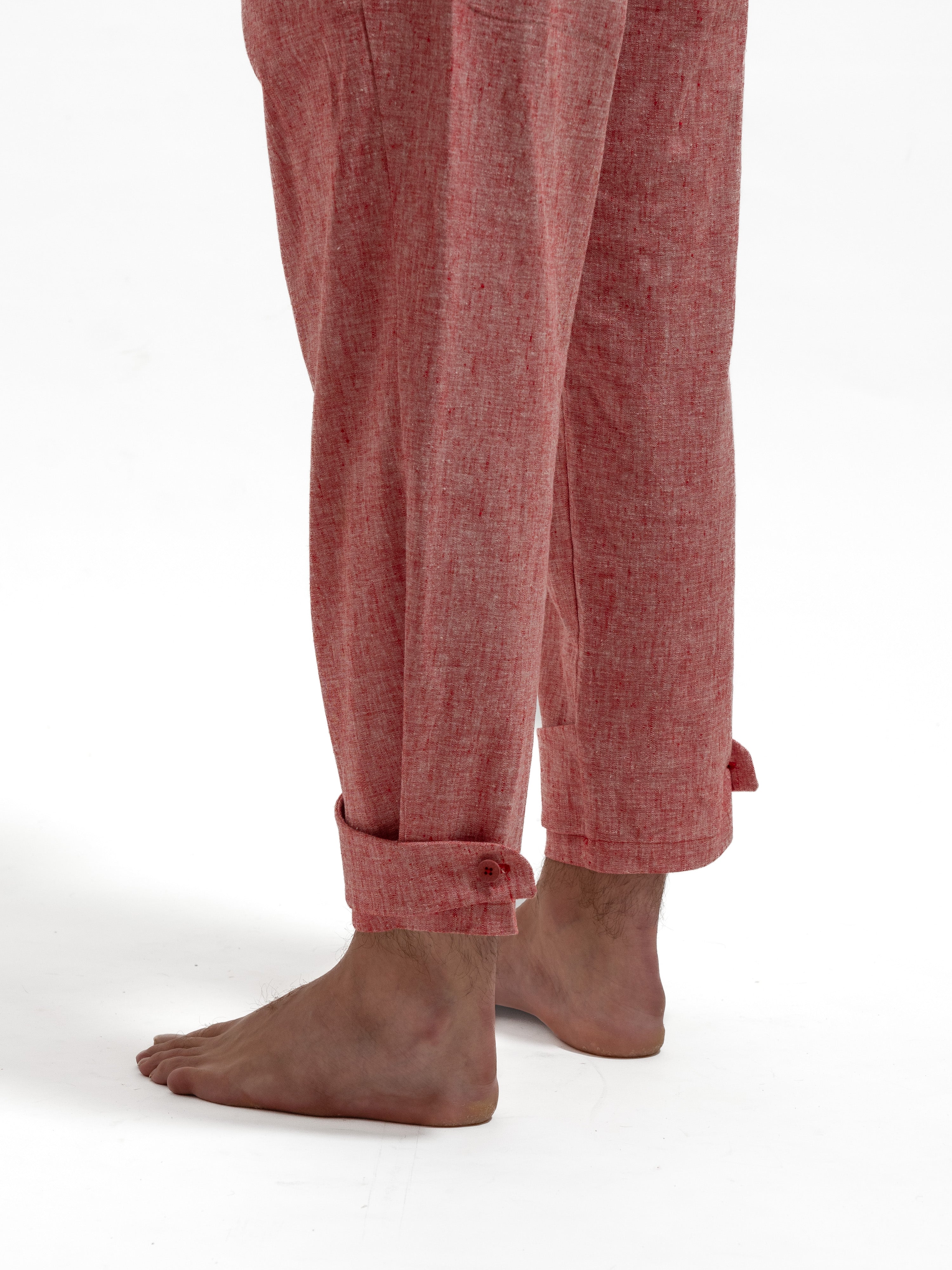 Oriental Pants - Red