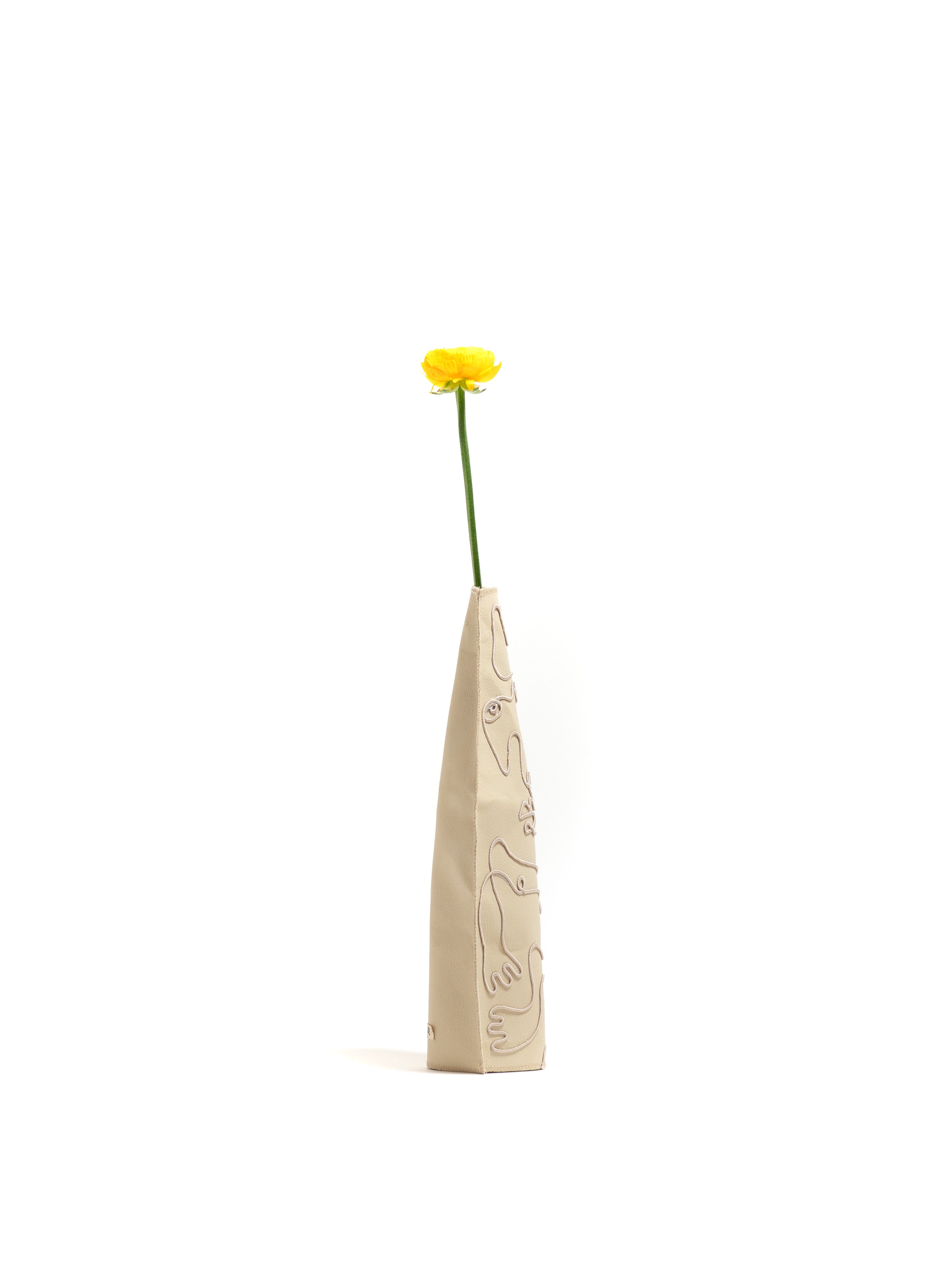 The Bottle Vase - Beige
