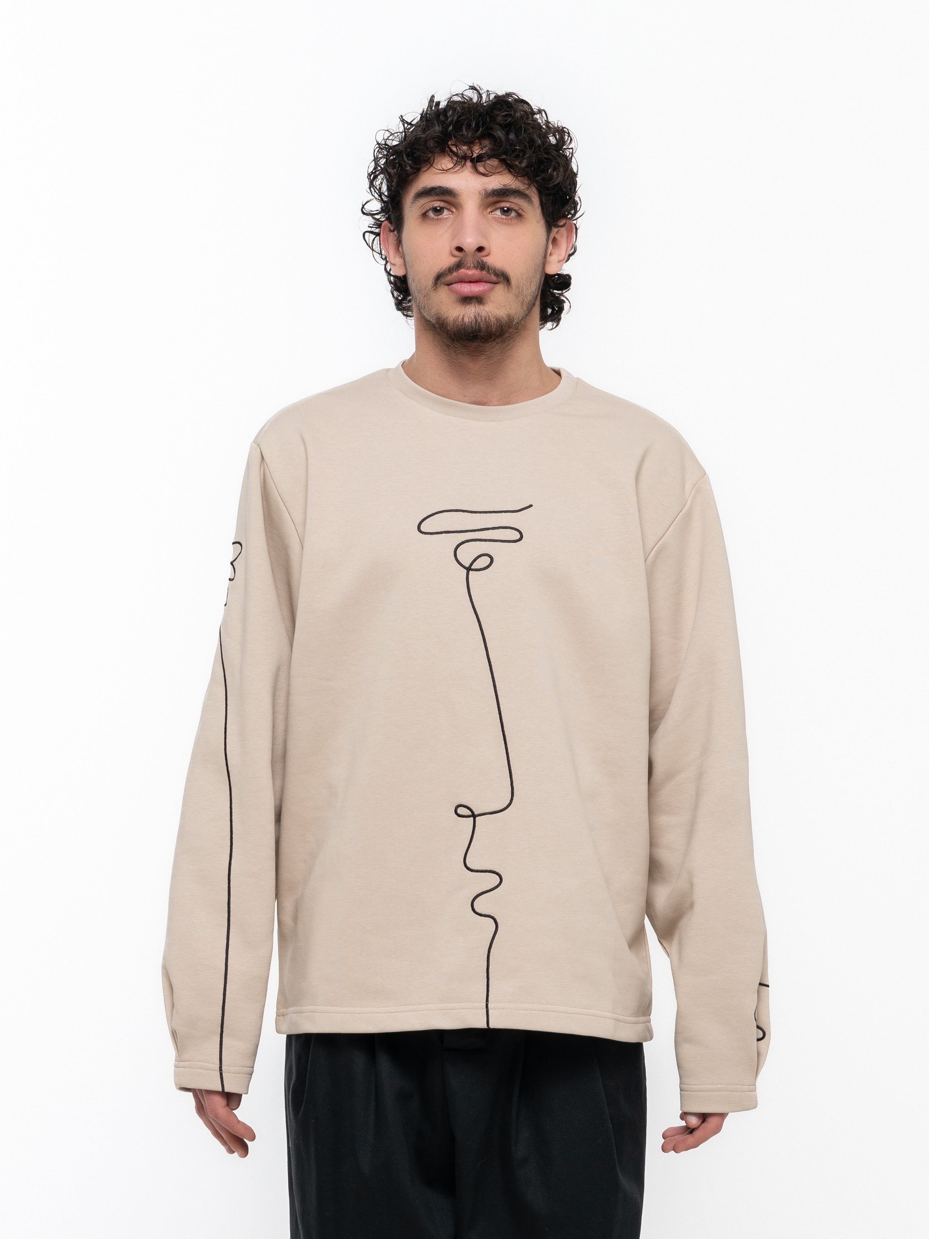 Signature Sweatshirt - Beige