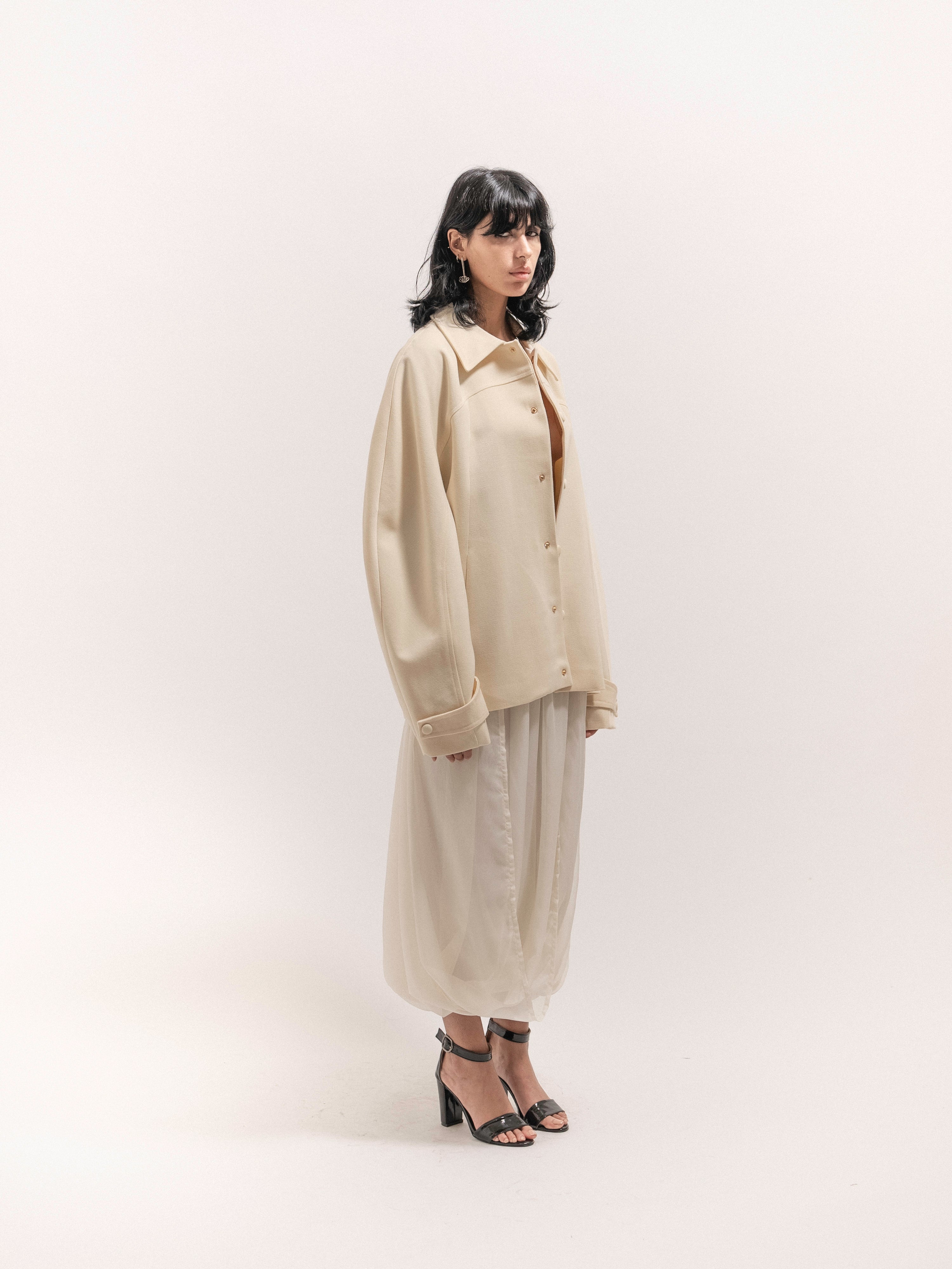 Embroidered Circle Jacket