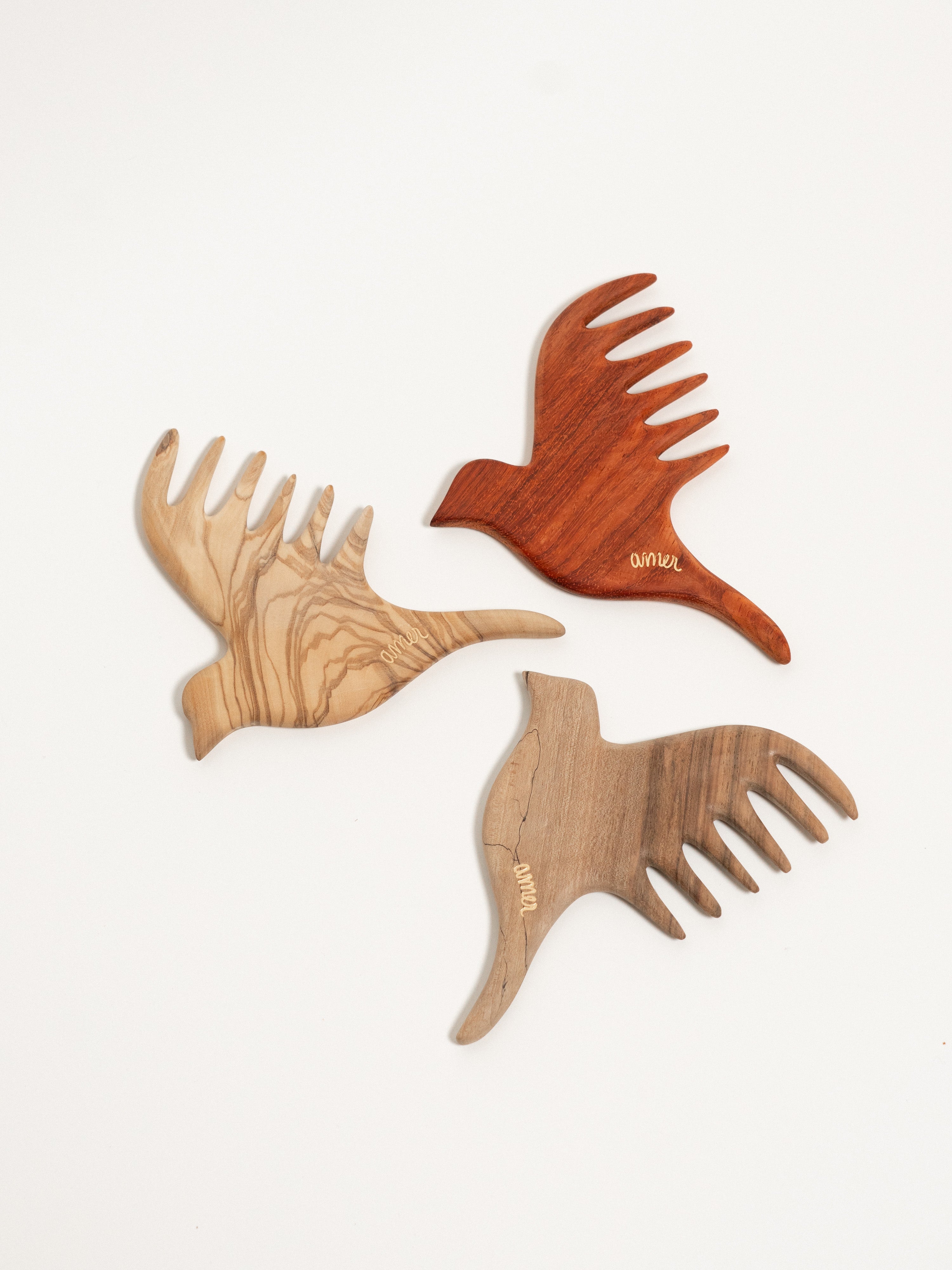 The Bird Comb - Lebanese Beige Olive