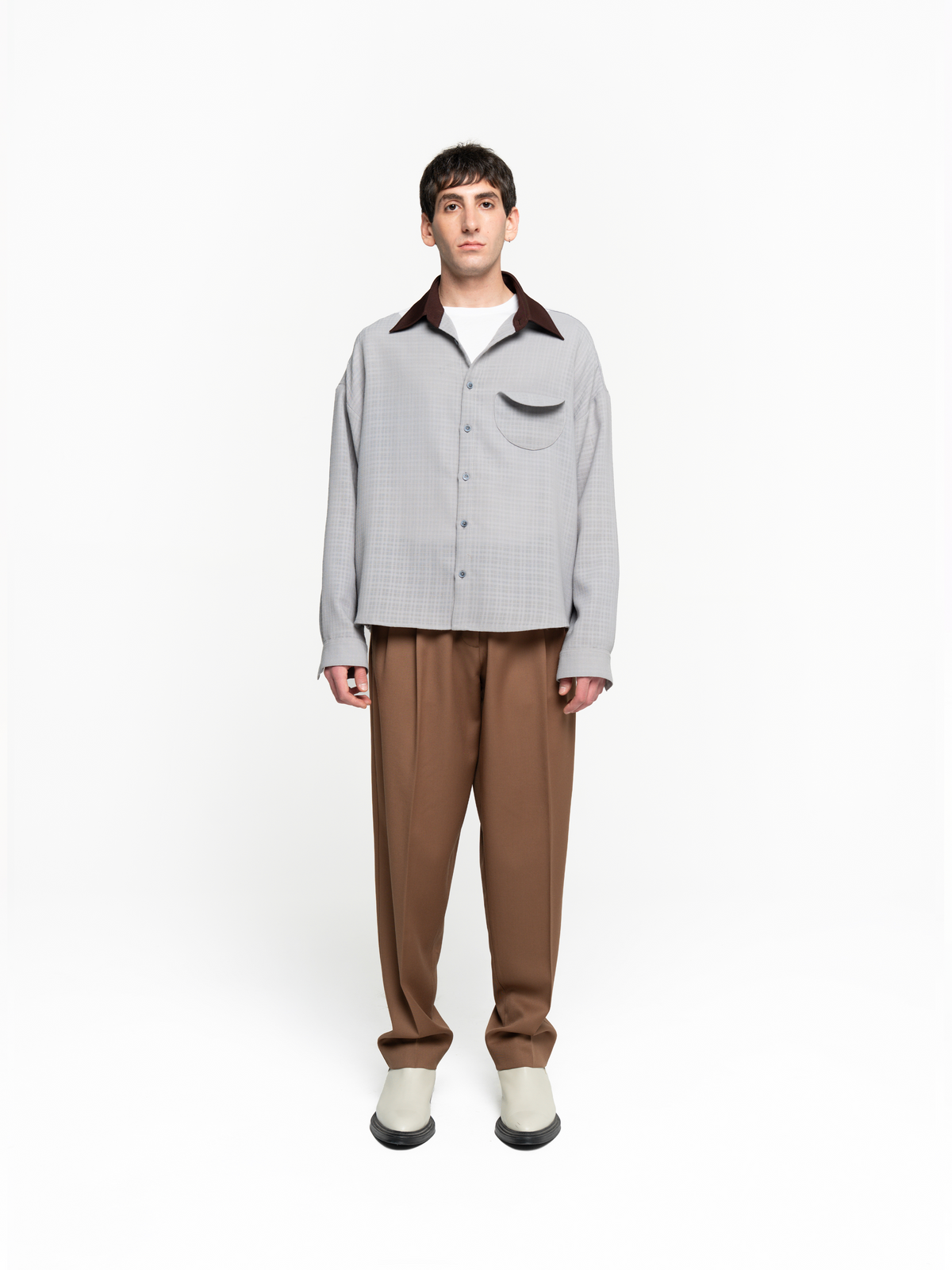Cropped Shirt - Men