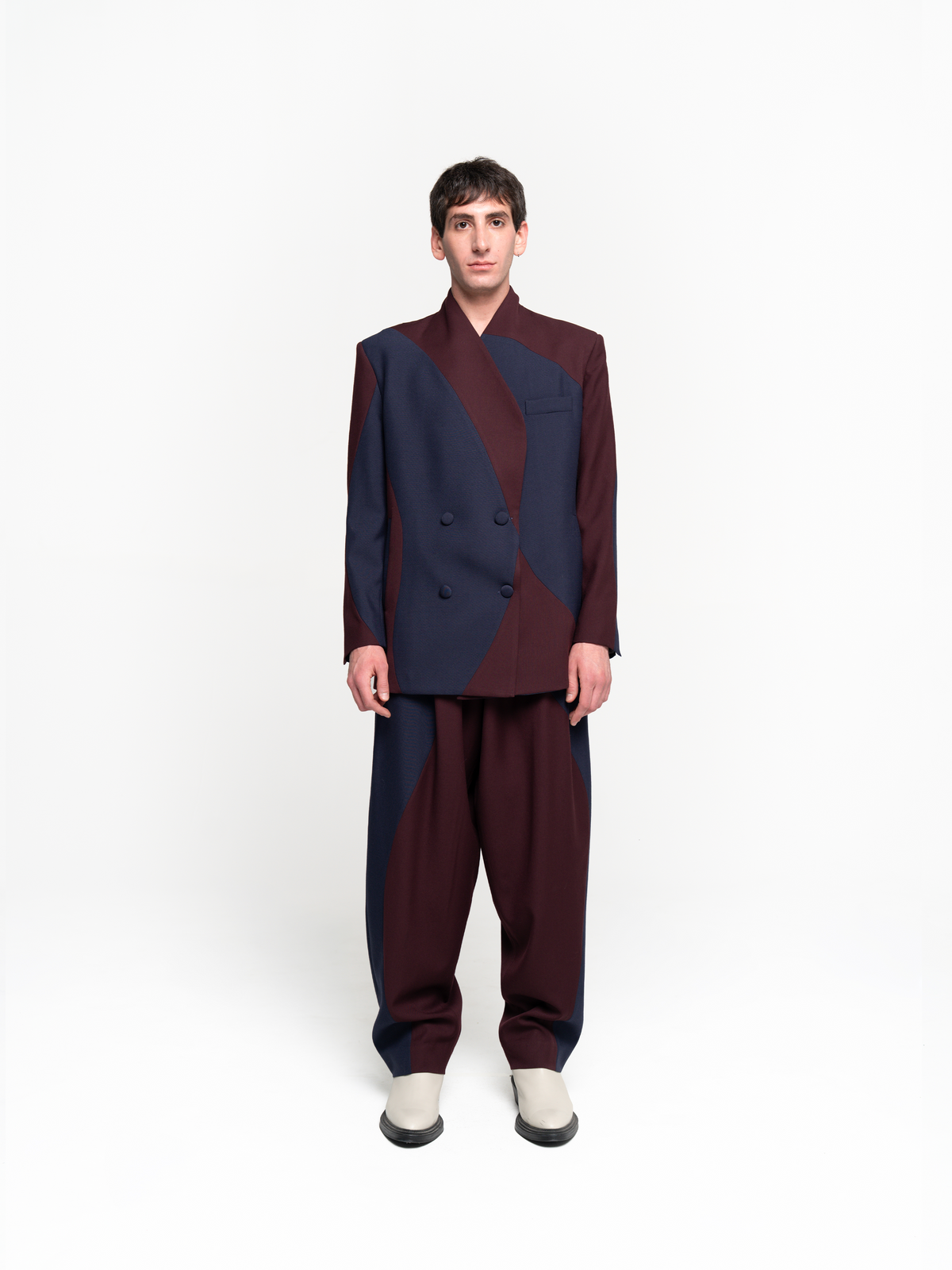 Double Breasted Blazer - Men