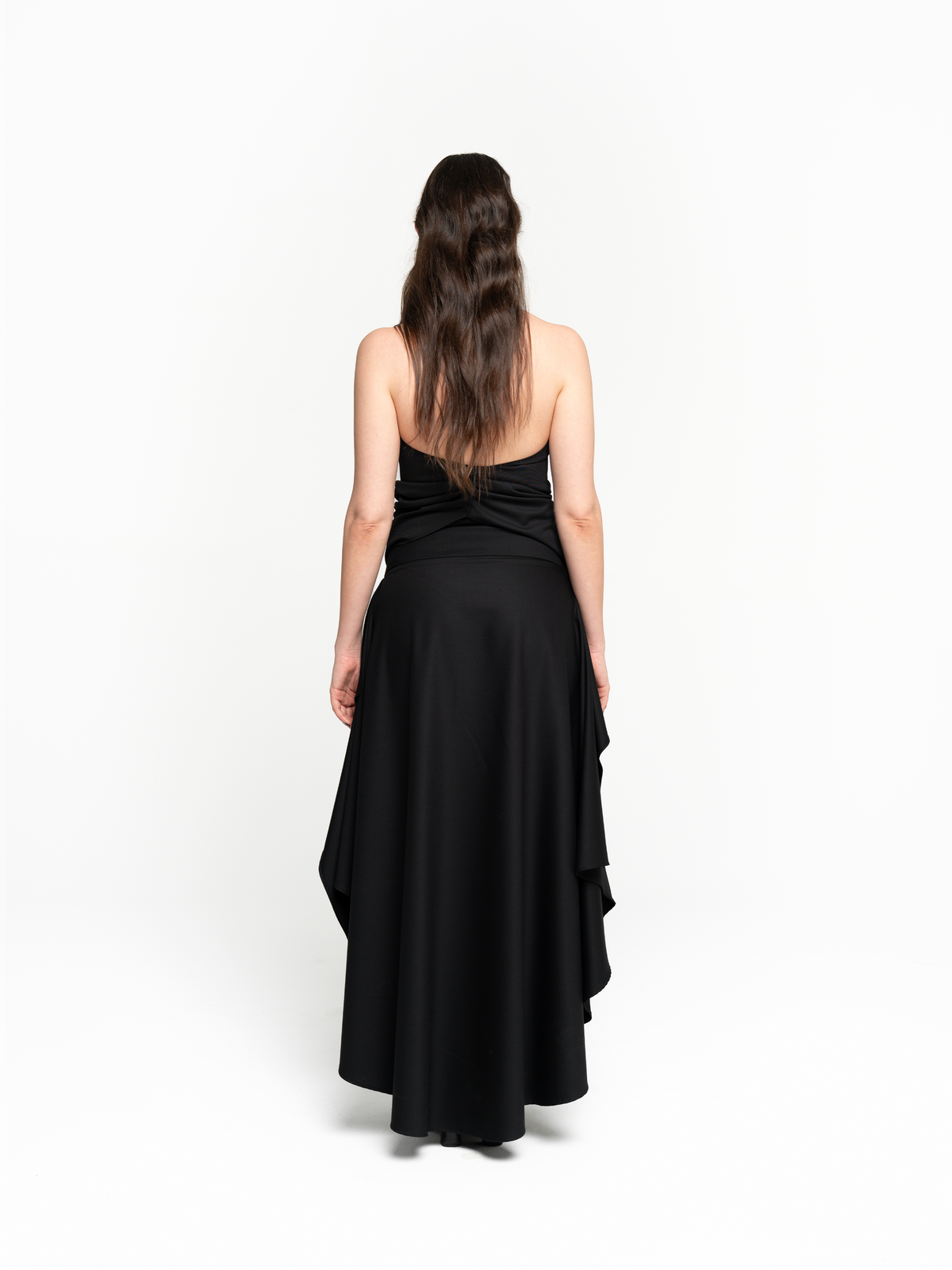 Side Draped Skirt
