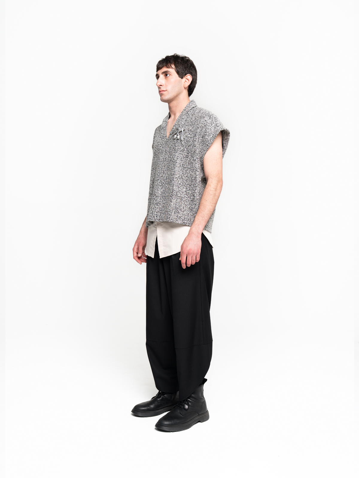 Sequin Convergence Square Top - Men