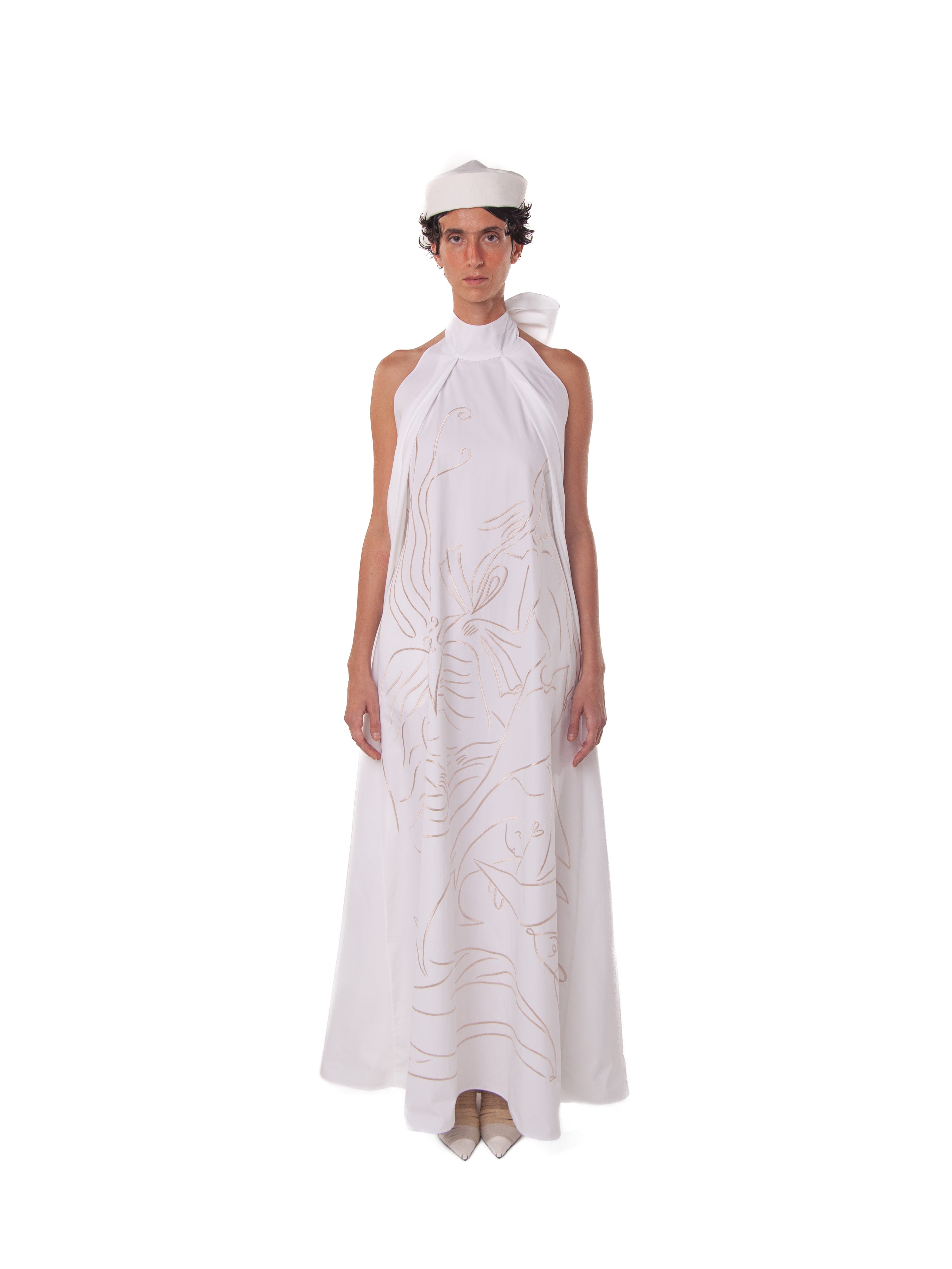 Sail Halter Dress