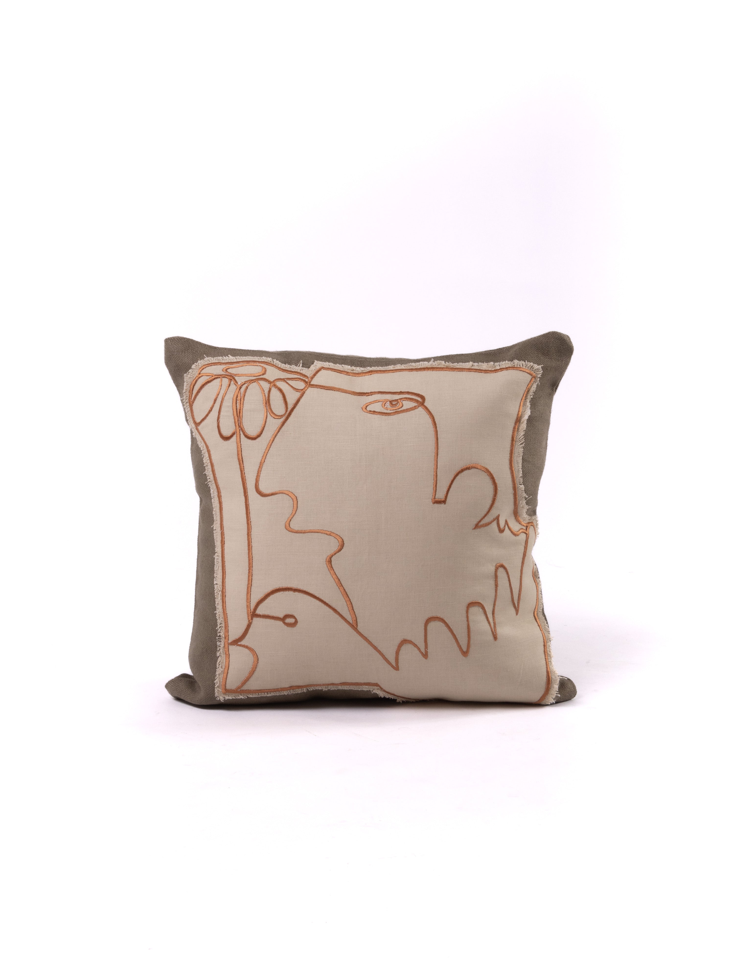 Mood Cushion - Kaki