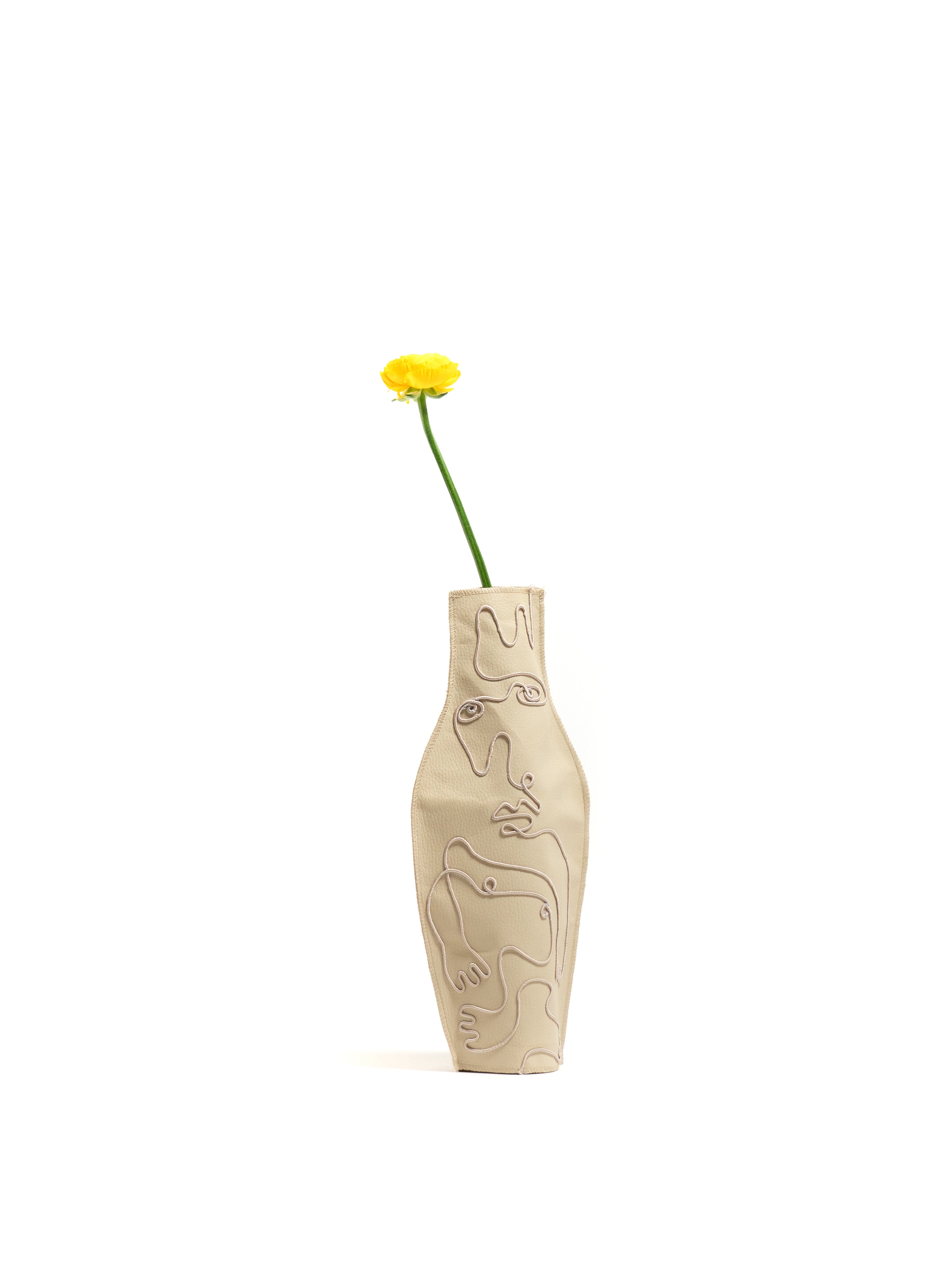 The Bottle Vase - Beige
