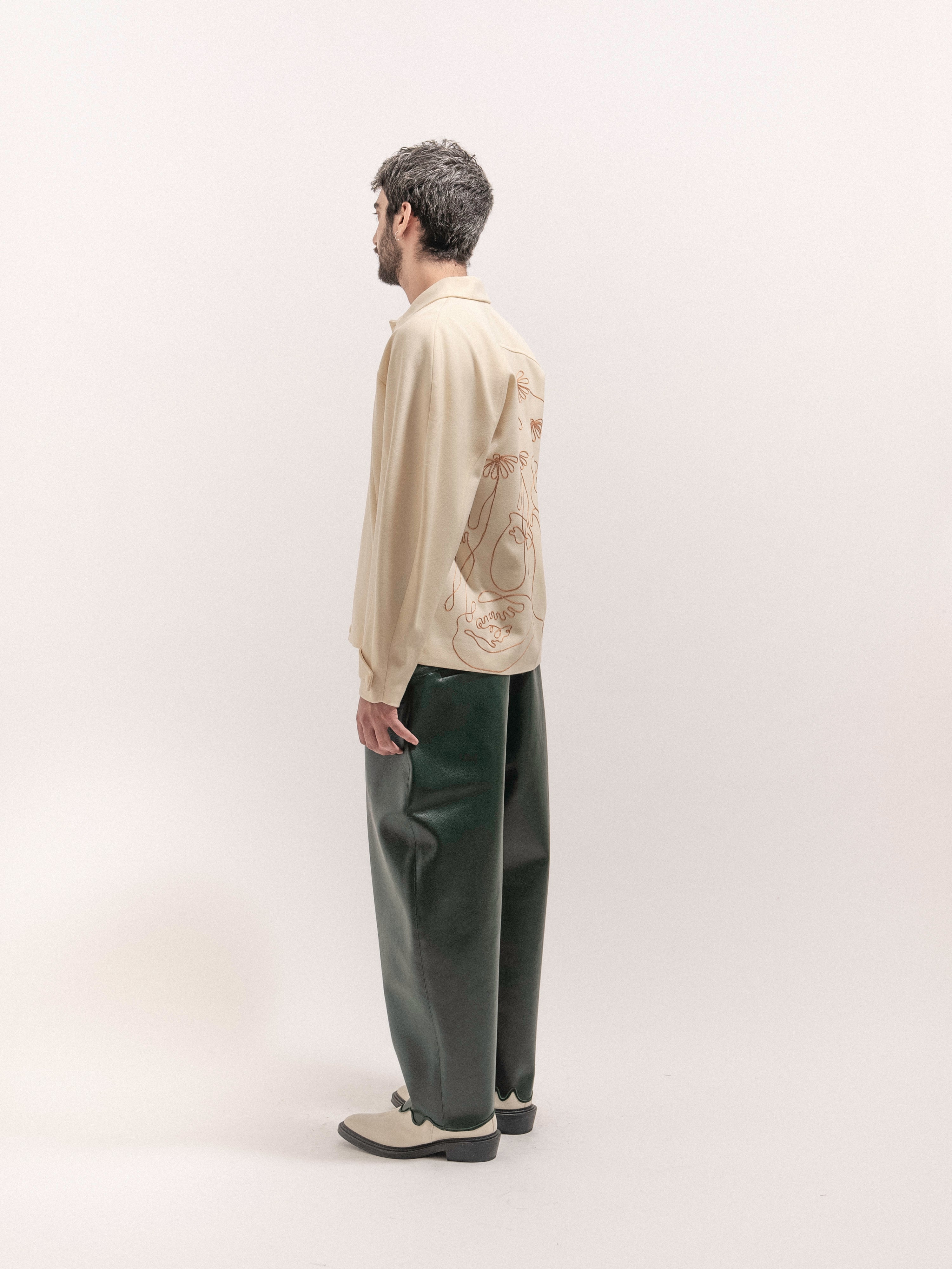 Embroidered Circle Jacket