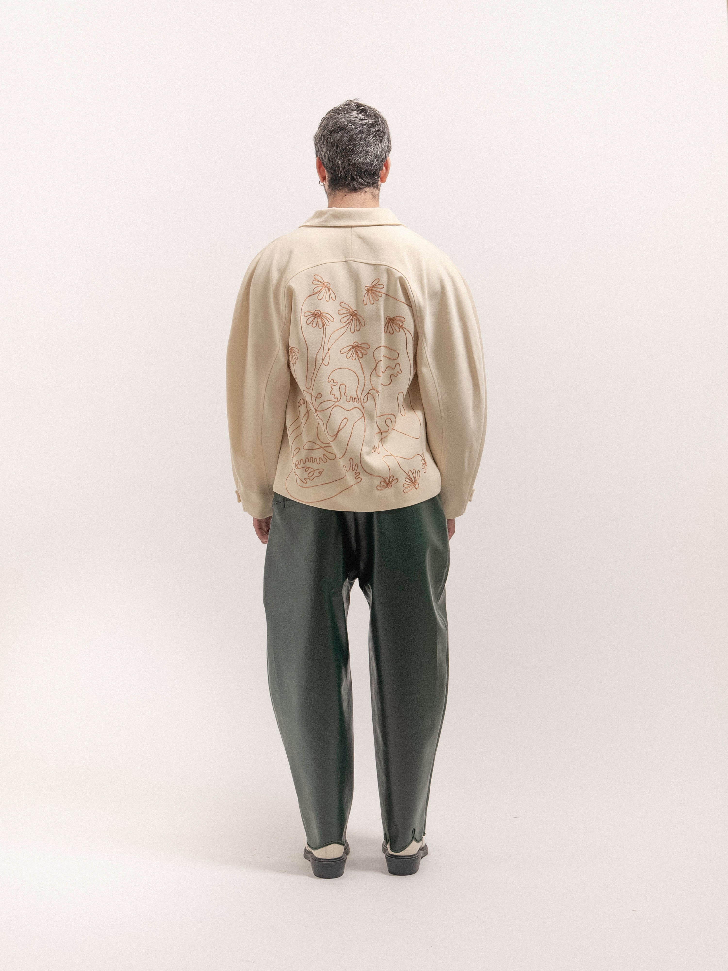 Embroidered Circle Jacket